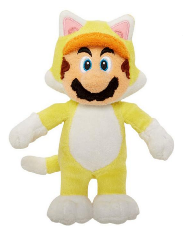 Together Plus - SUPER MARIO 3D LAND - Cat Mario - Plush 24cm