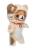 Aqi - RILAKKUMA HUGGABLE CAT - Small Plush 23cm