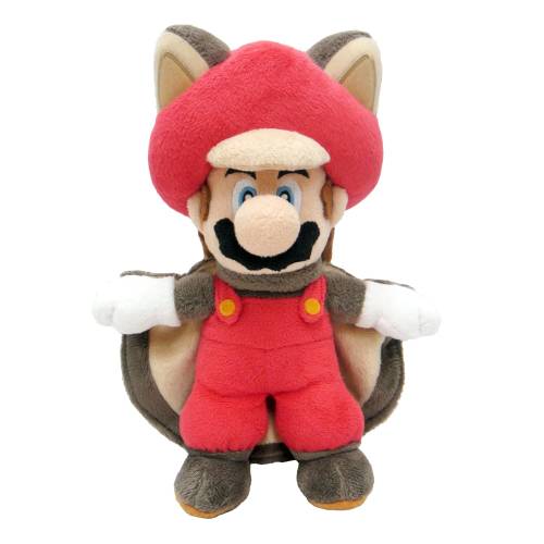 Together Plus - SUPER MARIO - Flying Squirrel Mario - Plush 24cm