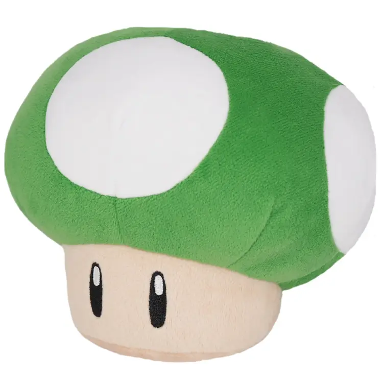 Together Plus - SUPER MARIO - 1UP Mushroom - Plush 16cm