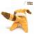 Semic - CASTLE IN THE SKY - Fox Squirrel - Fluffy Beanbag Plush 21cm