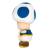 Together Plus - SUPER MARIO - Blue Toad - Plush 20cm