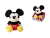 Simba Toys - MICKEY - Plush Shoulder Pad with Magnetic - 12cm