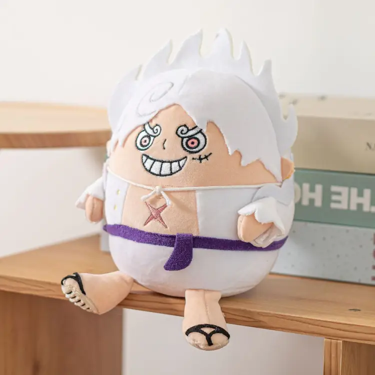 Sakami Merchandise	 - ONE PIECE - Plush Monkey D.Luffy Gear 5 - SD Version - 20cm