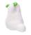 Semic - MY NEIGHBOUR TOTORO - White Totoro with leaf - Nakayoshi Plush