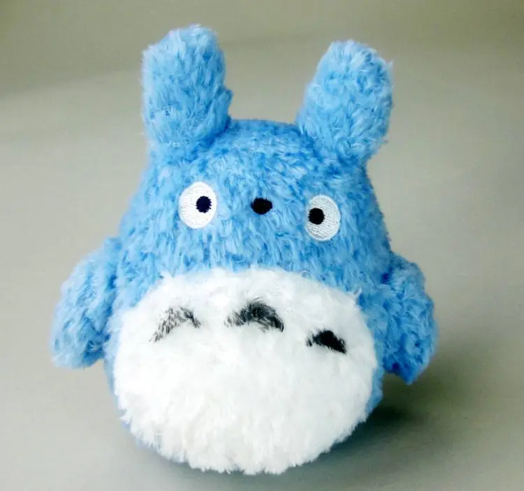 Semic - STUDIO GHIBLI - Fluffy Medium Totoro Plush - 14cm