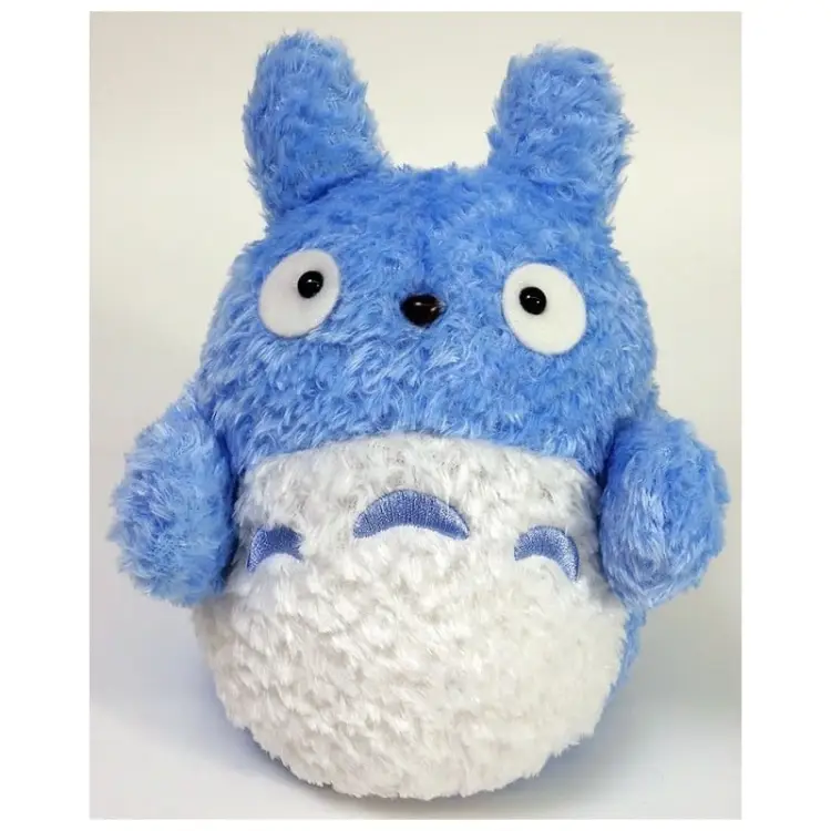 Semic - STUDIO GHIBLI - Blue Totoro - Puppet Plush 21cm