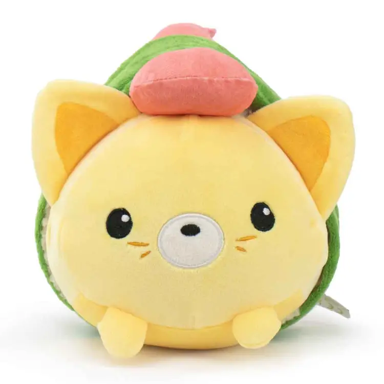 Barrado - KAWAII - Nekogiri  - Assortment of 6 Plushs 3 Models - 17cm