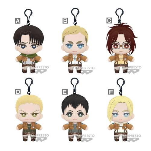 Banpresto - ATTACK ON TITAN - Tomonui Plush Series 2 - Assort 9 Plush 15cm