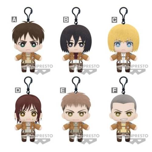 Banpresto - ATTACK ON TITAN - Tomonui Plush - Assort 9 Plush 15cm