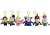 MINIONS - Keychain Plushies 14 cm - New Movie Costume - Pack  6