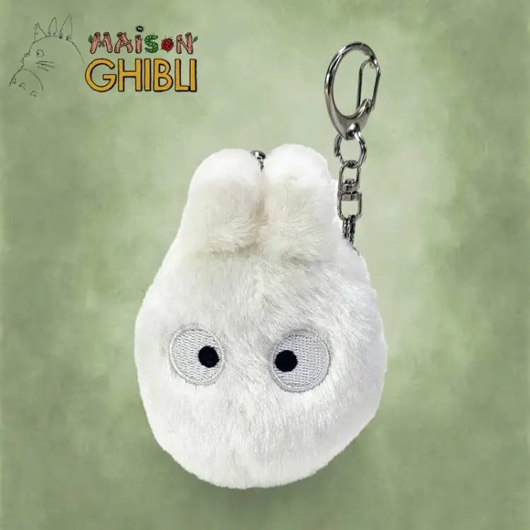 Benelic - MY NEIGHBOR TOTORO - White Totoro - Mini Fuwafuwa purse 9cm