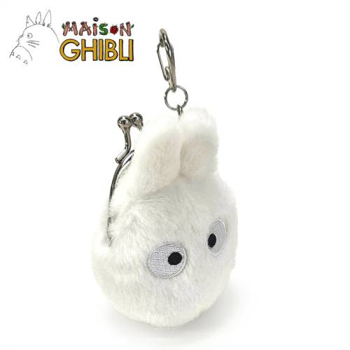 Benelic - MY NEIGHBOR TOTORO - White Totoro - Mini Fuwafuwa purse 9cm
