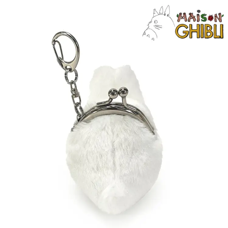 Benelic - MY NEIGHBOR TOTORO - White Totoro - Mini Fuwafuwa purse 9cm