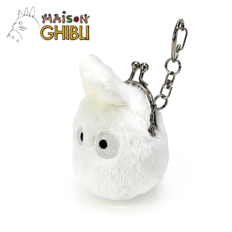 Benelic - MY NEIGHBOR TOTORO - White Totoro - Mini Fuwafuwa purse 9cm