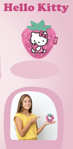Karactermania - HELLO KITTY - Strawberry - Fur Coin Purse '12x11x2cm'