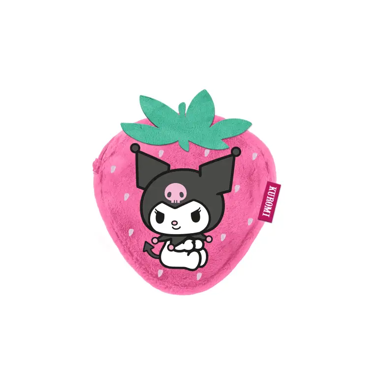 Karactermania - KUROMI - Strawberry - Fur Coin Purse '12x11x2cm'