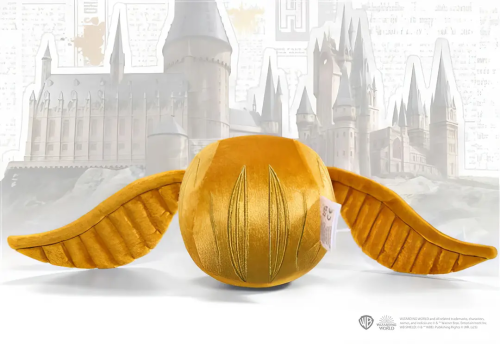 Noble Collection - HARRY POTTER - Golden Snitch - Plush 10cm