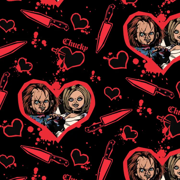 Loungefly - CHUCKY - Bride of Chucky - Wallet LoungeFly " Happy couple "