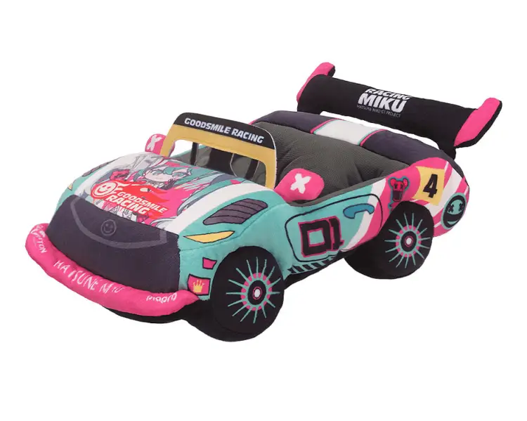 Goodsmile - HATSUNE MIKU GT PROJECT - Hatsune Miku Racing 2025 - Plush Set 15cm