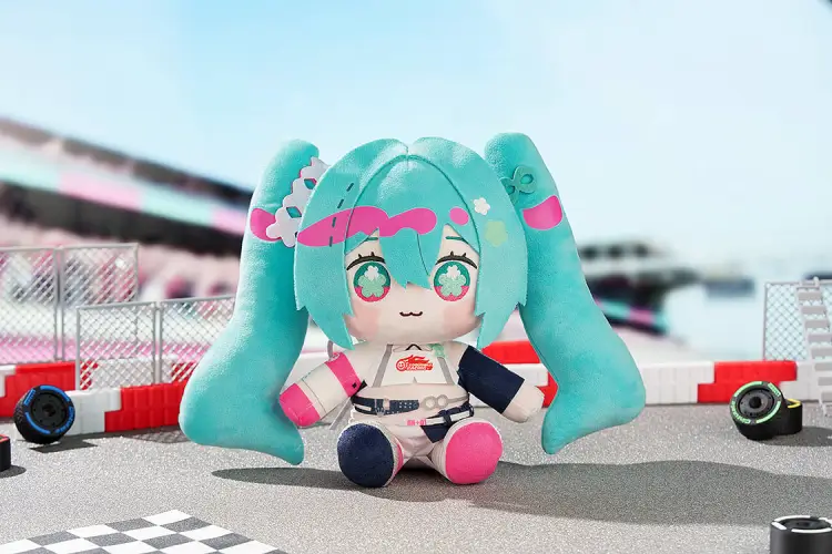 Goodsmile - HATSUNE MIKU GT PROJECT - Hatsune Miku Racing 2025 - Plush 20cm