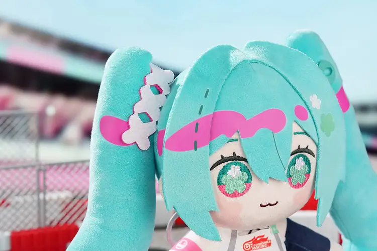 Goodsmile - HATSUNE MIKU GT PROJECT - Hatsune Miku Racing 2025 - Plush 20cm