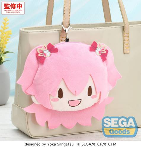 Sega Goods - HATSUNE MIKU - Airi Momoi - Plush Bag Charm 16x6x14 cm