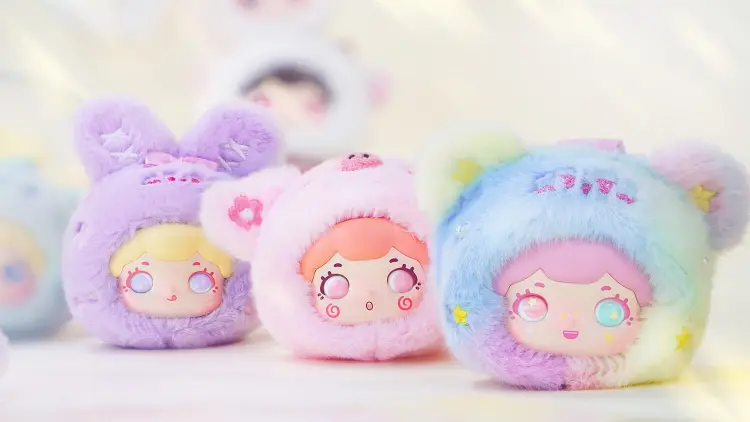 TOYBEBOP - Baobao's Fuzzy Babe Series Plush BLIND BOX - 6.5cm
