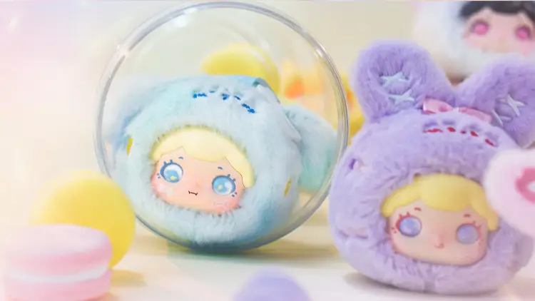 TOYBEBOP - Baobao's Fuzzy Babe Series Plush BLIND BOX - 6.5cm