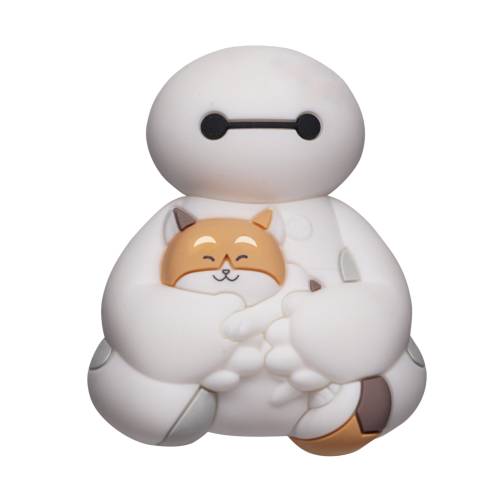 Monogram - BAYMAX - Baymax with Mochi - 3D foam collectible magnet