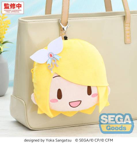 Sega Goods - HATSUNE MIKU - Kagamine Rin - Plush Bag Charm 16x6x14 cm