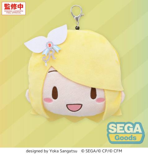 Sega Goods - HATSUNE MIKU - Kagamine Rin - Plush Bag Charm 16x6x14 cm