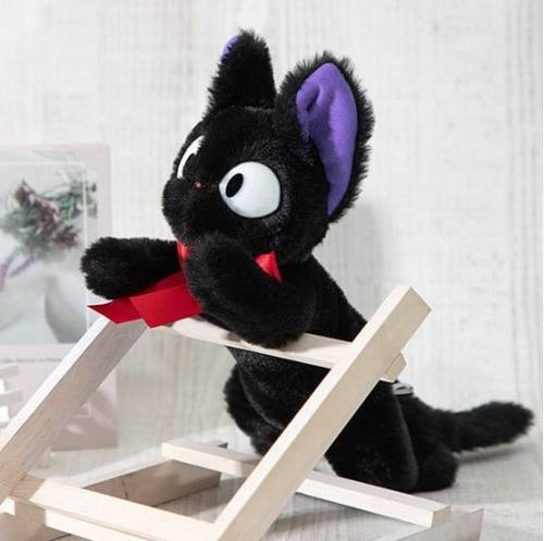 Benelic - KIKI'S DELIVERY SERVICE -Lying Down Jiji - Nakayoshi Plush 20x10x46cm