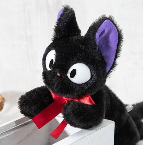 Benelic - KIKI'S DELIVERY SERVICE -Lying Down Jiji - Nakayoshi Plush 20x10x46cm