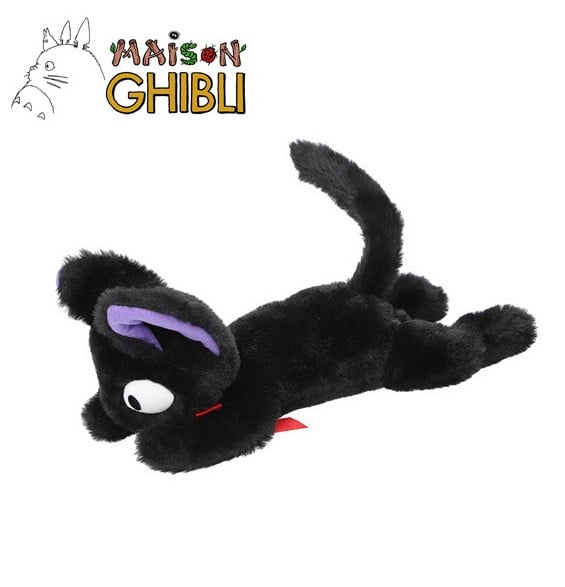Benelic - KIKI'S DELIVERY SERVICE -Lying Down Jiji - Nakayoshi Plush 20x10x46cm