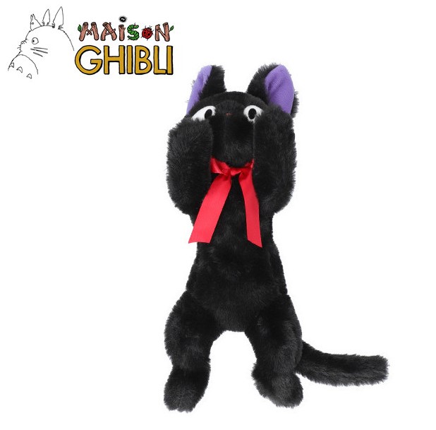 Benelic - KIKI'S DELIVERY SERVICE -Lying Down Jiji - Nakayoshi Plush 20x10x46cm