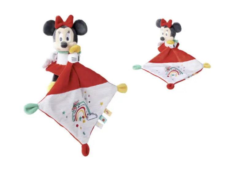 Simba Toys - MINNIE - Rainbow - Plush 13 cm + Comforter