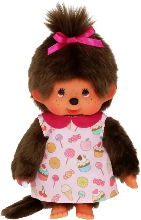 Bandai Red - MONCHHICHI - Pop N Candy - Plush 20cm