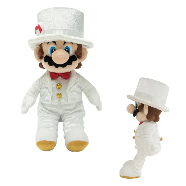 Together Plus - MARIO ODYSSEY - Mario "Wedding suit with box" - Plush 35cm