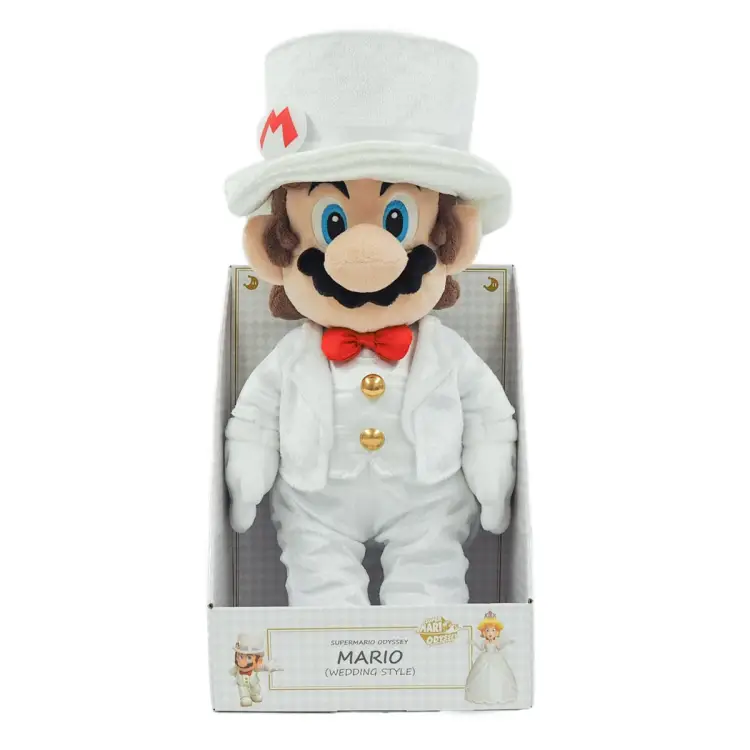 Together Plus - MARIO ODYSSEY - Mario "Wedding suit with box" - Plush 35cm