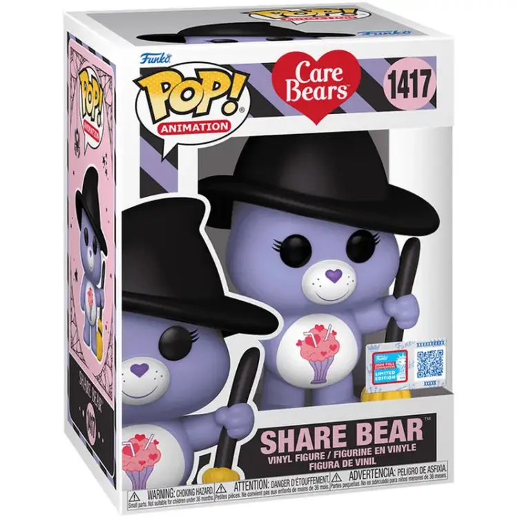 Funko POP! Care Bears - Share Bear (Witch) #1417 (NYCC 2024 Exclusive)