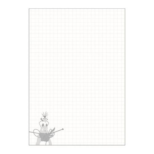 Benelic - SPIRITED AWAY - Knitting Lesson - Notebook B6 12.8x18.2cm