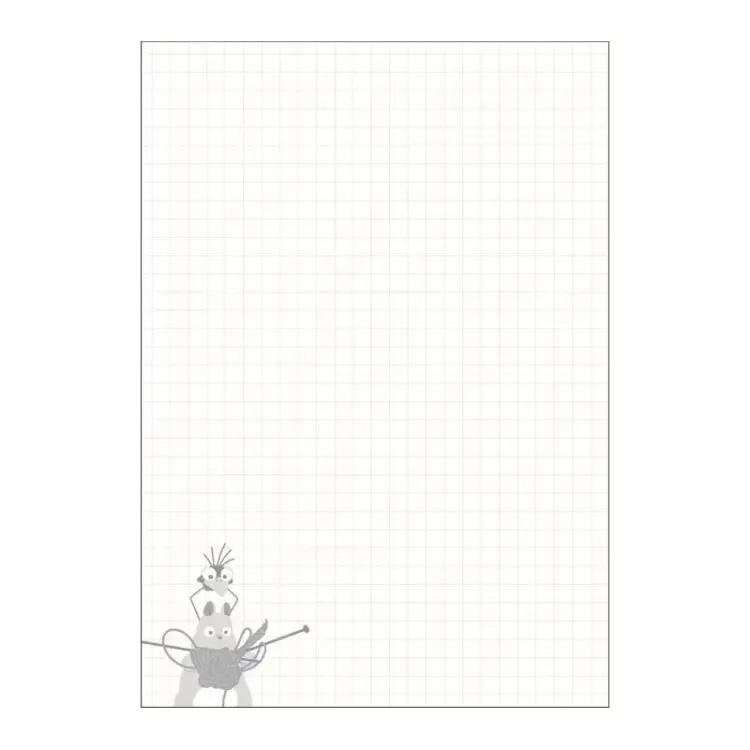 Benelic - SPIRITED AWAY - Knitting Lesson - Notebook B6 12.8x18.2cm
