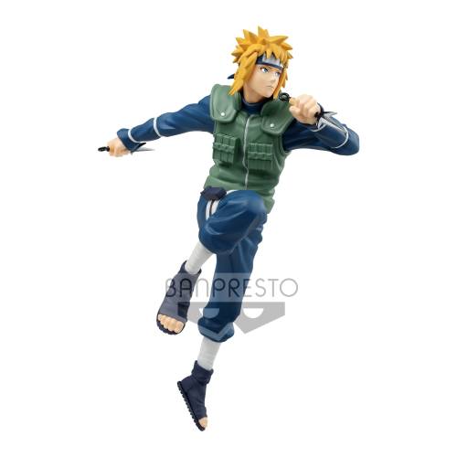Banpresto - NARUTO - Minato Namikaze - Figurine Vibration Stars 18cm