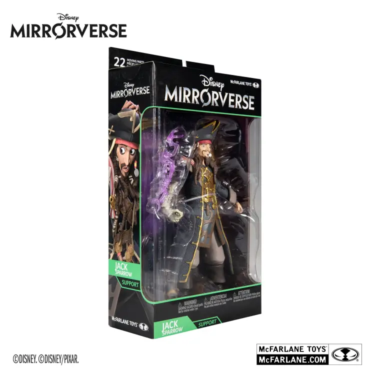 Mc Farlane - DISNEY MIRRORVERSE - Jack Sparrow - Figure 17cm