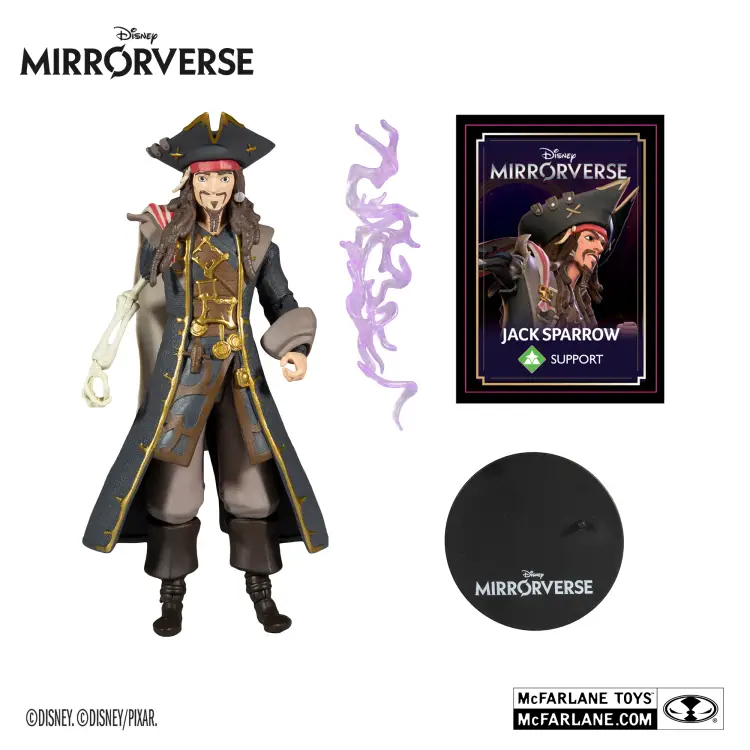 Mc Farlane - DISNEY MIRRORVERSE - Jack Sparrow - Figure 17cm