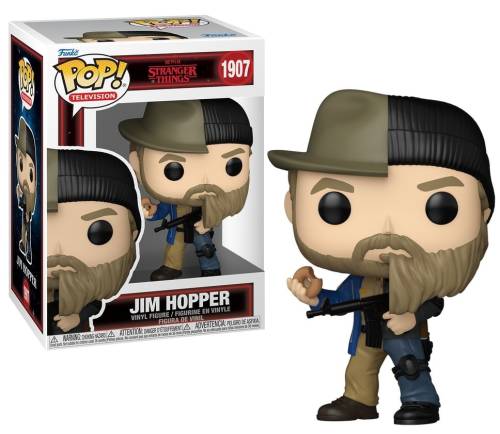 Funko - STRANGER THINGS - POP Movies N° XXXX - Jim Hopper SPLT