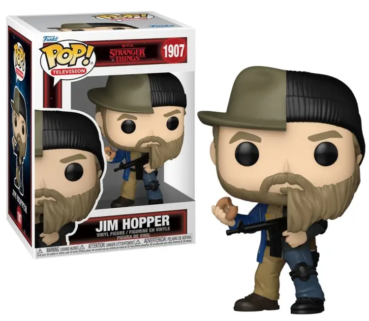 Funko - STRANGER THINGS - POP Movies N° XXXX - Jim Hopper SPLT