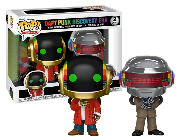 Funko - DAFT PUNK - POP Rocks - 2 Pack Discovery