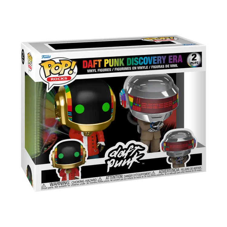 Funko - DAFT PUNK - POP Rocks - 2 Pack Discovery